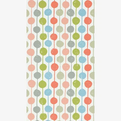 The Rug Seller Taimi Wallpaper 111123 by Scion in Poppy Kiwi Charcoal&nbsp;Roll