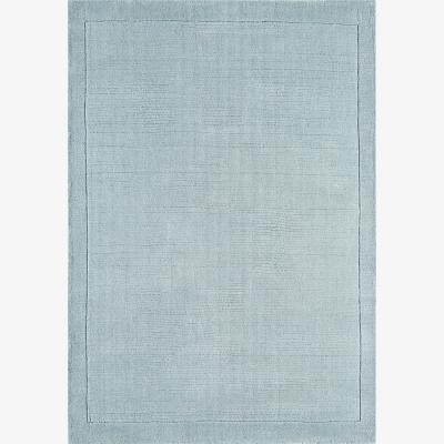 The Rug Seller York Plain Wool Rugs in Duck Egg Blue&nbsp;60x120cm