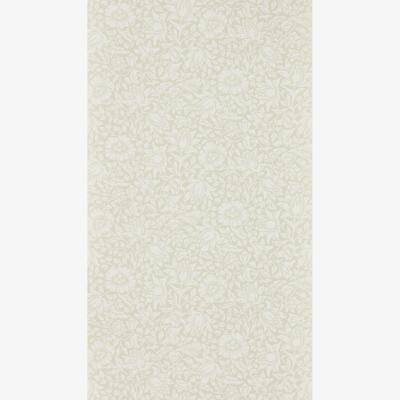 The Rug Seller Mallow Wallpaper 216676 by Morris & Co in Cream Ivory White&nbsp;Roll