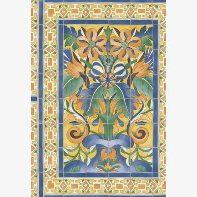 The Rug Seller Triana Wallpaper 5015 by Cole & Son in Marigold YellowRoll