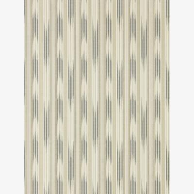 The Rug Seller Ishi Ikat Striped Wallpaper 216777 by Sanderson in Dove Grey&nbsp;Roll