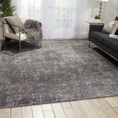 The Rug Seller Lucent rugs LCN04 in Coal
