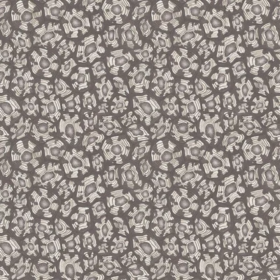 The Rug Seller Savanna Shell Wallpaper 119 4023 by Cole & Son in Soot Snow Metallic SilverRoll