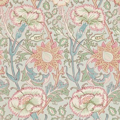 The Rug Seller Pink and Rose Wallpaper 212568 by Morris & Co in Eggshell Rose&nbsp;Roll