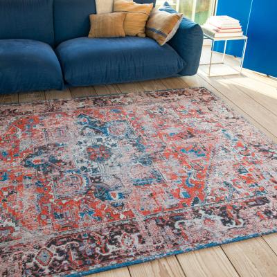The Rug Seller Louis De Poortere Antique Heriz Rugs 8703 in Classic Brick
