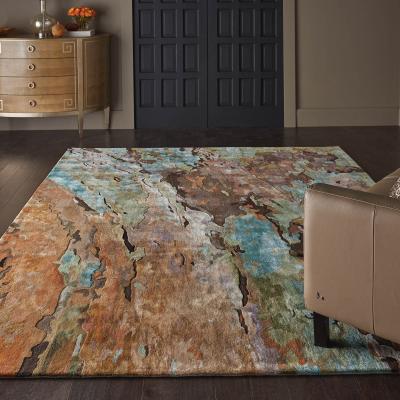 The Rug Seller Prismatic Multi-Coloured Rugs PRS09 by Nourison