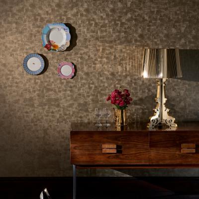 The Rug Seller Chinchilla Wallpaper W0054 01 by Clarke and Clarke in Antique&nbsp;Roll
