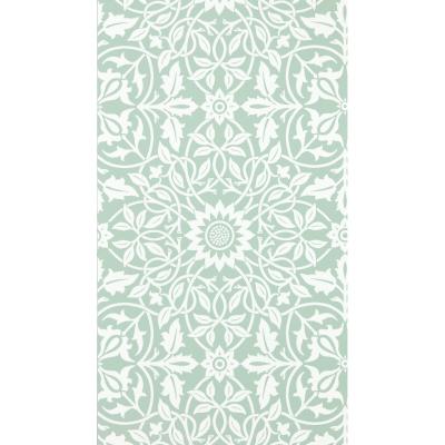 The Rug Seller St James Ceiling Wallpaper 217077 by Morris & Co in Willow Green&nbsp;Roll