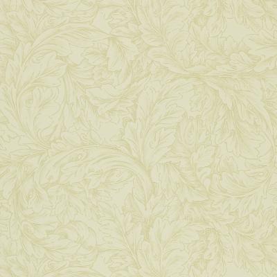 The Rug Seller Acanthus Wallpaper 210404 by Morris & Co in Parchment Hemp Beige&nbsp;Roll