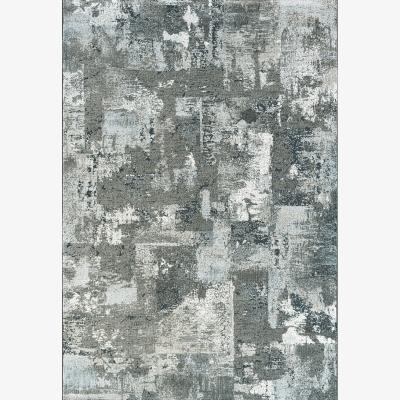 The Rug Seller Canyon Abstract Modern Rug 52069 3575 in Silver Grey133x195cm