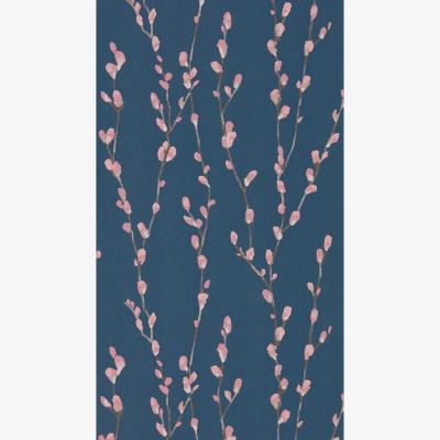The Rug Seller Salice Wallpaper 111471 by Harlequin in Rose Navy Blue&nbsp;Roll
