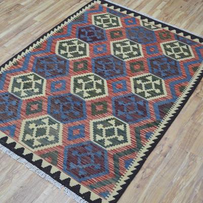 The Rug Seller Dura Multicoloured Kelim Rug&nbsp;130x183cm