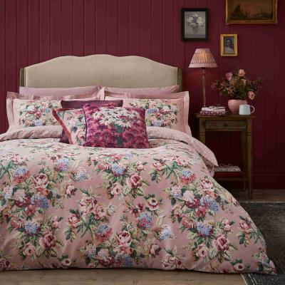 The Rug Seller Pembrey Bedding Set by Laura Ashley in Mulberry Pink137x200cm
