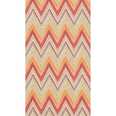 The Rug Seller Groove Zig Zag Wallpaper 110851 by Scion in Chilli Stone Grey&nbsp;Roll
