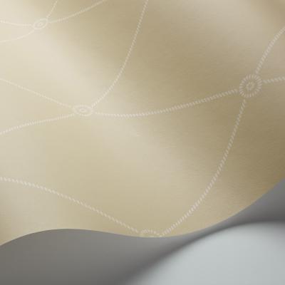 The Rug Seller Large Georgian Rope Trellis Wallpaper 100 13063 by Cole & Son in Straw&nbsp;Roll