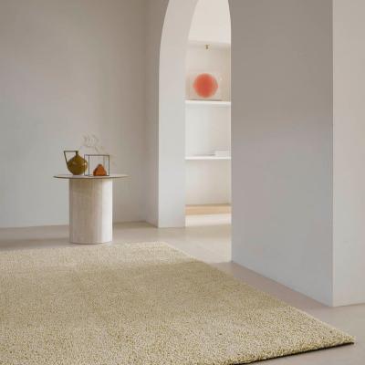 The Rug Seller Trace Cut Shaggy Rugs in turmaric yellow 120906 By Brink and Campman