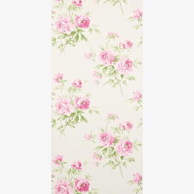 The Rug Seller Adele Floral Wallpaper 104 by Sanderson in Raspberry Ivory White&nbsp;Roll