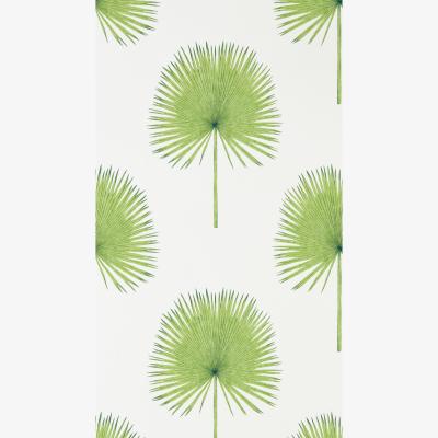 The Rug Seller Fan Palm Wallpaper 216636 by Sanderson in Botanical Green&nbsp;Roll