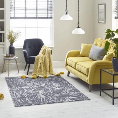 The Rug Seller High Rise Rugs 6467A in Grey Blue160x230cm