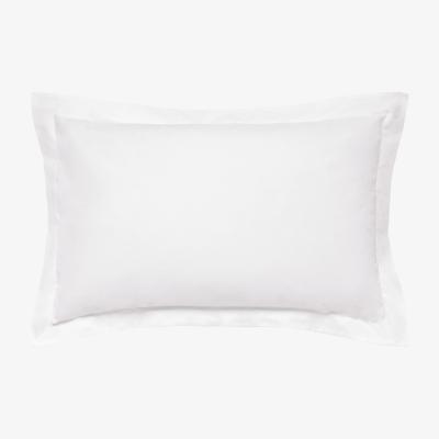 The Rug Seller Plain Oxford Pillowcase By Bedeck of Belfast in White&nbsp;74x48cm