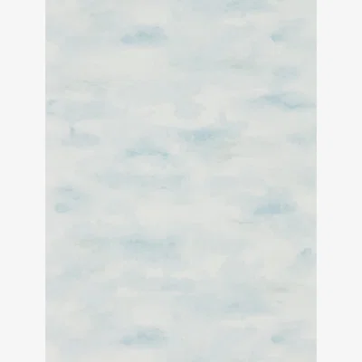 The Rug Seller Bamburgh Sky Wallpaper 216516 by Sanderson in Mist Blue&nbsp;Roll