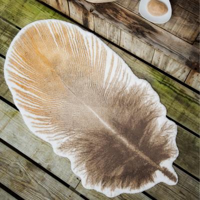 The Rug Seller Luxury Cocotte Feather 840 Bath Mat by Abyss & Habidecor&nbsp;65x120cm
