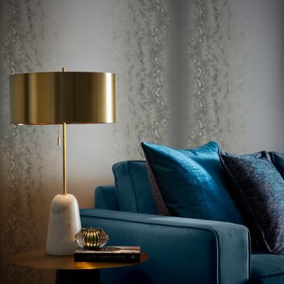 The Rug Seller Disperse Wallpaper W0149 04 by Clarke and Clarke in Pearl White&nbsp;Roll