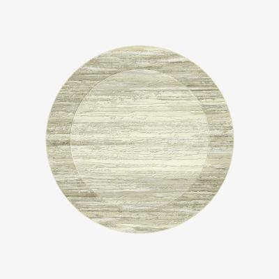 The Rug Seller Galleria Circle Round Rugs 63138 6282 in grey and beige