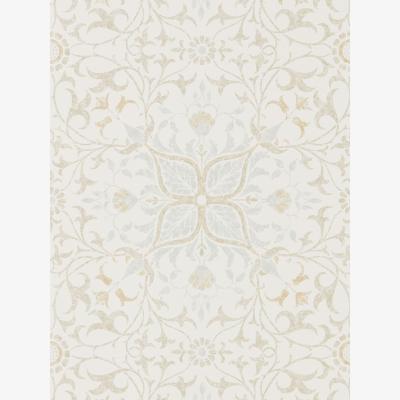 The Rug Seller Pure Net Ceiling Wallpaper 216038 by Morris & Co in Cream Eggshell&nbsp;Roll