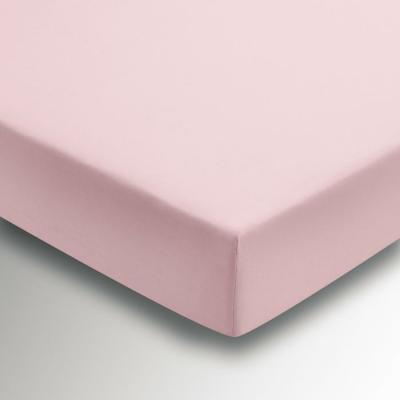 The Rug Seller Plain Dye Fitted Sheet by Helena Springfield in Blush&nbsp;180x200cm