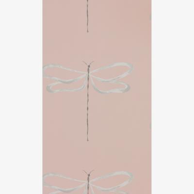 The Rug Seller Dragonfly Wallpaper 111934 by Scion in Rose Pink&nbsp;Roll