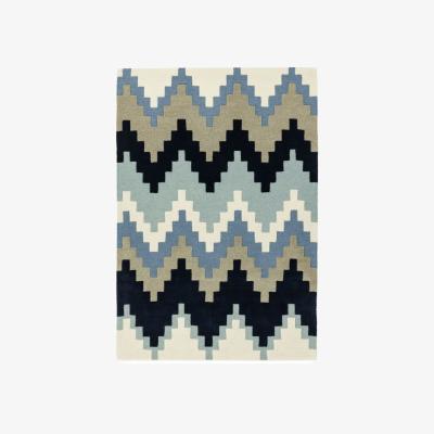 The Rug Seller Matrix Cuzzo Rugs MAX70 Blue
