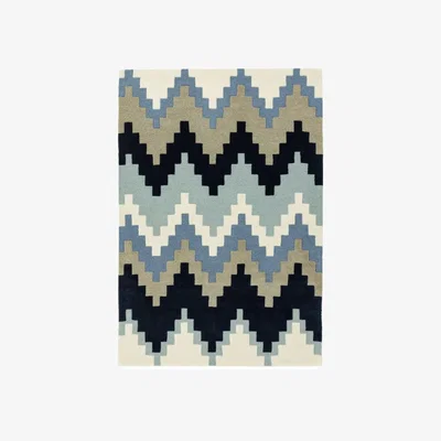 The Rug Seller Matrix Cuzzo Rugs MAX70 Blue