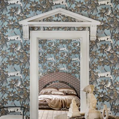 The Rug Seller Satara Wallpaper 119 3012 by Cole & Son in Slate Grey&nbsp;Roll