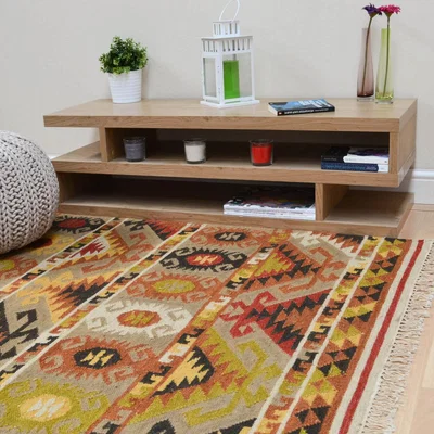 The Rug Seller Kelims KE06 Traditional Tribal Flatweave Rugs in Multi&nbsp;120x170cm