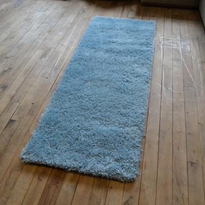 The Rug Seller Chicago Shaggy Hallway Runner Rugs in Duck Egg&nbsp;67x200cm