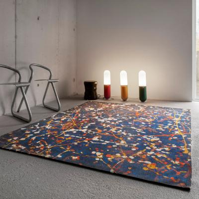 The Rug Seller Louis De Poortere Designer Expression Rugs in 9220 Abstract Blue