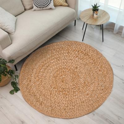 The Rug Seller Heaton Circular Jute Rugs in Naturelle