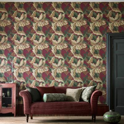 The Rug Seller Acanthus Wallpaper 216439 by Morris & Co in Madder Thyme&nbsp;Roll