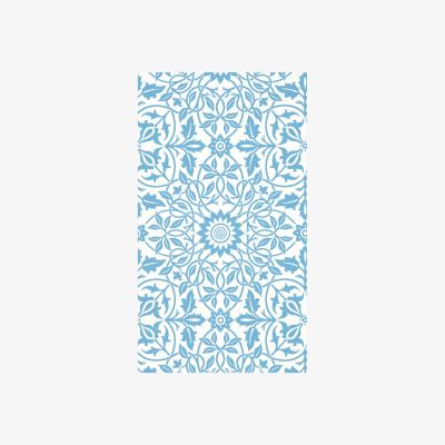 The Rug Seller St James Ceiling Wallpaper 217079 by Morris & Co in China Blue&nbsp;Roll