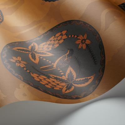 The Rug Seller Matrinah Wallpaper 4022 by Cole & Son in Burnt OrangeRoll