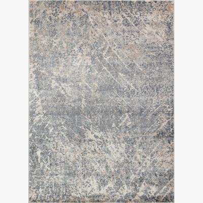 The Rug Seller Luzon Abstract Rugs By Concept Loom LUZ803 in Blue Ivory