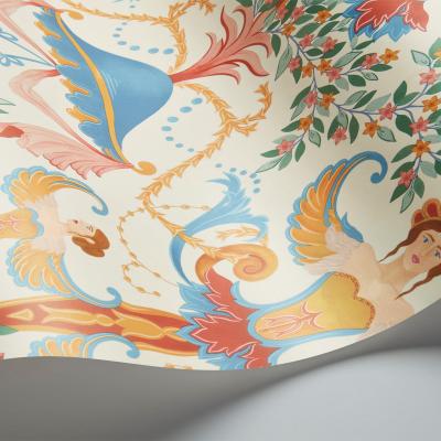 The Rug Seller Chamber Angels Wallpaper 12028 by Cole & Son in Cream MultiRoll