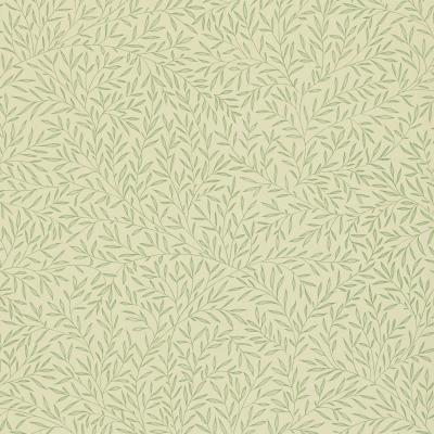 The Rug Seller Lily Leaf Wallpaper 107 by Morris & Co in Eggshell White&nbsp;Roll