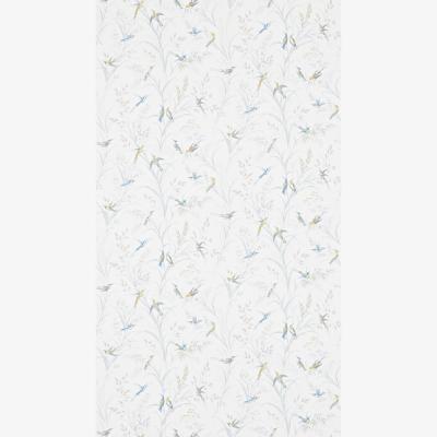 The Rug Seller Tuileries Bird Wallpaper 214083 by Sanderson in Silver Multi&nbsp;Roll