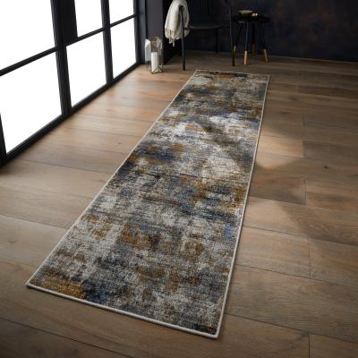 The Rug Seller Mojave 8026W Distressed Runner Rugs in Multi&nbsp;68x235cm