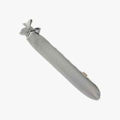 The Rug Seller YuYu Chelsea Cashmere Hot Water Bottle in Potash Grey&nbsp;81x13cm