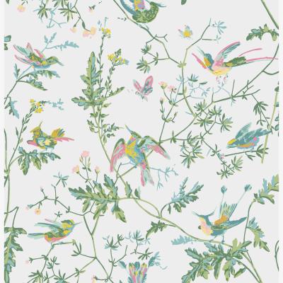 The Rug Seller Humming Birds Wallpaper 4015 by Cole & Son in Green PinkRoll