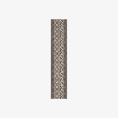 The Rug Seller Ardmore Border Wallpaper 5025 by Cole & Son in Soot SnowRoll