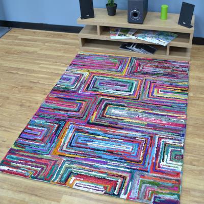 The Rug Seller Cotton Chindi Galaxy Multicoloured Rugs 05&nbsp;120x170cm